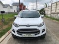 White Ford Ecosport 2018 Manual Gasoline for sale-4