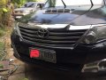 Blue Toyota Fortuner 2013 Manual Diesel for sale-3