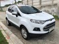 White Ford Ecosport 2018 Manual Gasoline for sale-5