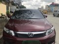 Selling Red Honda Civic 2012 Sedan in Quezon City -0