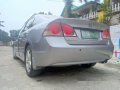 Silver Honda Civic 2007 at 80000 km for sale-0