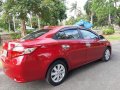 Red Toyota Vios 2015 Automatic Gasoline for sale-5