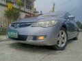 Silver Honda Civic 2007 at 80000 km for sale-5