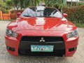 Sell Red 2010 Mitsubishi Lancer Ex Automatic Gasoline at 77000 km -7