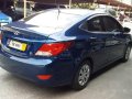 Sell Blue 2017 Hyundai Accent at 27000 km -3
