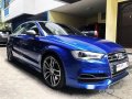 Blue Audi S3 2016 at 5000 km for sale-4