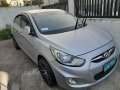 Silver 2013 Hyundai Accent Sedan for sale in Imus -2