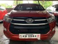 Red Toyota Innova 2019 Manual for sale -1