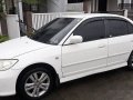 Sell White 2005 Honda Civic at 131000 km-3