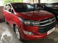Red Toyota Innova 2019 Manual for sale -0