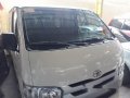 White Toyota Hiace 2017 Manual Diesel for sale -3