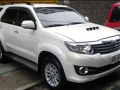 White 2014 Toyota Fortuner Automatic Diesel for sale-0