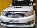 White 2014 Toyota Fortuner Automatic Diesel for sale-0