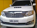 White 2014 Toyota Fortuner Automatic Diesel for sale-5