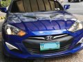 Blue 2013 Hyundai Genesis Manual Gasoline for sale -0