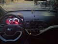 Black Kia Picanto 2016 Manual Gasoline for sale -4