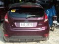 Purple Ford Fiesta 2014 at 38000 km for sale-2
