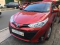 Orange Toyota Vios 2018 Automatic Gasoline for sale-8