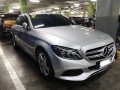 Silver 2017 Mercedes-Benz C180 Automatic Gasoline for sale -1