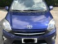 Blue Toyota Wigo 2016 Hatchback for sale in Bacoor -0
