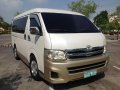 Selling White Toyota Hiace 2009 Manual Diesel in Lucena -0