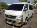 Selling White Toyota Hiace 2009 Manual Diesel in Lucena -3