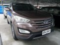 Brown Hyundai Santa Fe 2015 for sale -5