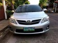 Silver Toyota Corolla Altis 2013 Manual Gasoline for sale-5