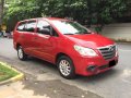 Red 2016 Toyota Innova for sale in Makati -0