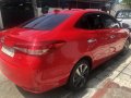 Red Toyota Vios 2019 at 1500 km for sale -4