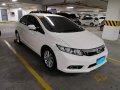White Honda Civic 2012 for sale in Taguig -1