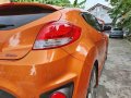 Selling Orange Hyundai Veloster 2017 Automatic Gasoline -4