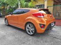 Selling Orange Hyundai Veloster 2017 Automatic Gasoline -6