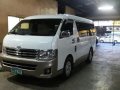 Sell White 2013 Toyota Hiace in Makati-1