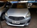 Selling Silver Mitsubishi Mirage G4 2014 Automatic Gasoline at 53042 km -1