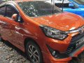 Selling Orange Toyota Wigo 2018 Automatic Gasoline -3