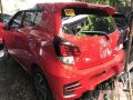 Red Toyota Wigo 2019 Manual for sale -6