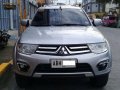 Silver Mitsubishi Montero Sport 2015 Manual Diesel for sale-4