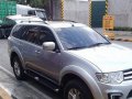 Silver Mitsubishi Montero Sport 2015 Manual Diesel for sale-12