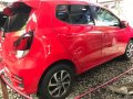 Red Toyota Wigo 2019 Hatchback for sale in Quezon City -6