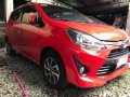 Red Toyota Wigo 2019 Hatchback for sale in Quezon City -8