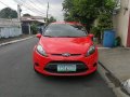 Red Ford Fiesta 2009 Manual Gasoline for sale -5