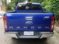 Selling Blue Ford Ranger 2016 in Quezon City -5