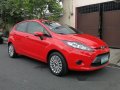 Red Ford Fiesta 2009 Manual Gasoline for sale -4