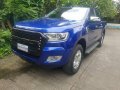 Selling Blue Ford Ranger 2016 in Quezon City -8