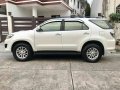White Toyota Fortuner 2014 at 45000 km for sale-8