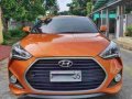 Selling Orange Hyundai Veloster 2018 in Cavite-9