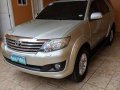 Selling Silver Toyota Fortuner 2012 at 100000 km -2