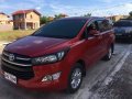 Red 2017 Toyota Innova Manual Diesel for sale -2