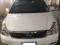 White 2013 Kia Carnival at 51000 km for sale in Cainta -1